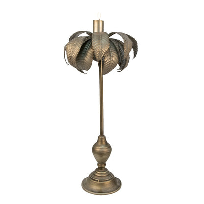 Kandelaar 67 cm zilverkleurig ijzer