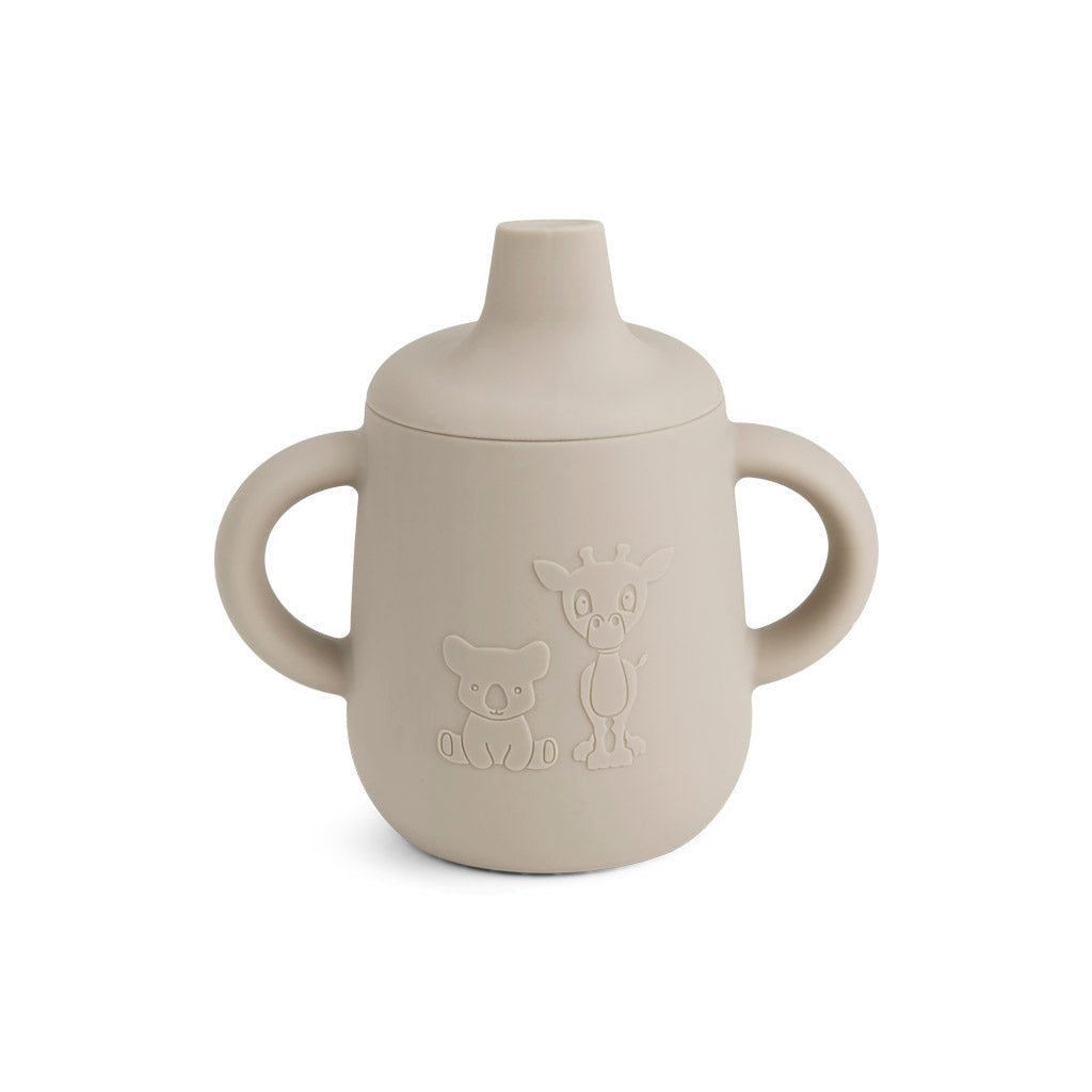 Kinderbeker siliconen 140 ml kasseien