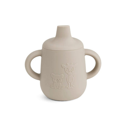Kinderbeker siliconen 140 ml kasseien
