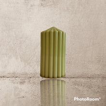 Geribbelde stompkaars