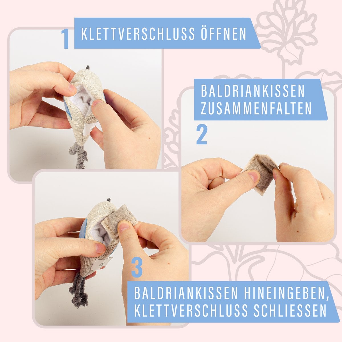 Kattenkruid of valeriaan refill zakjes 18 stuks
