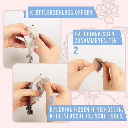 Kattenkruid of valeriaan refill zakjes 18 stuks