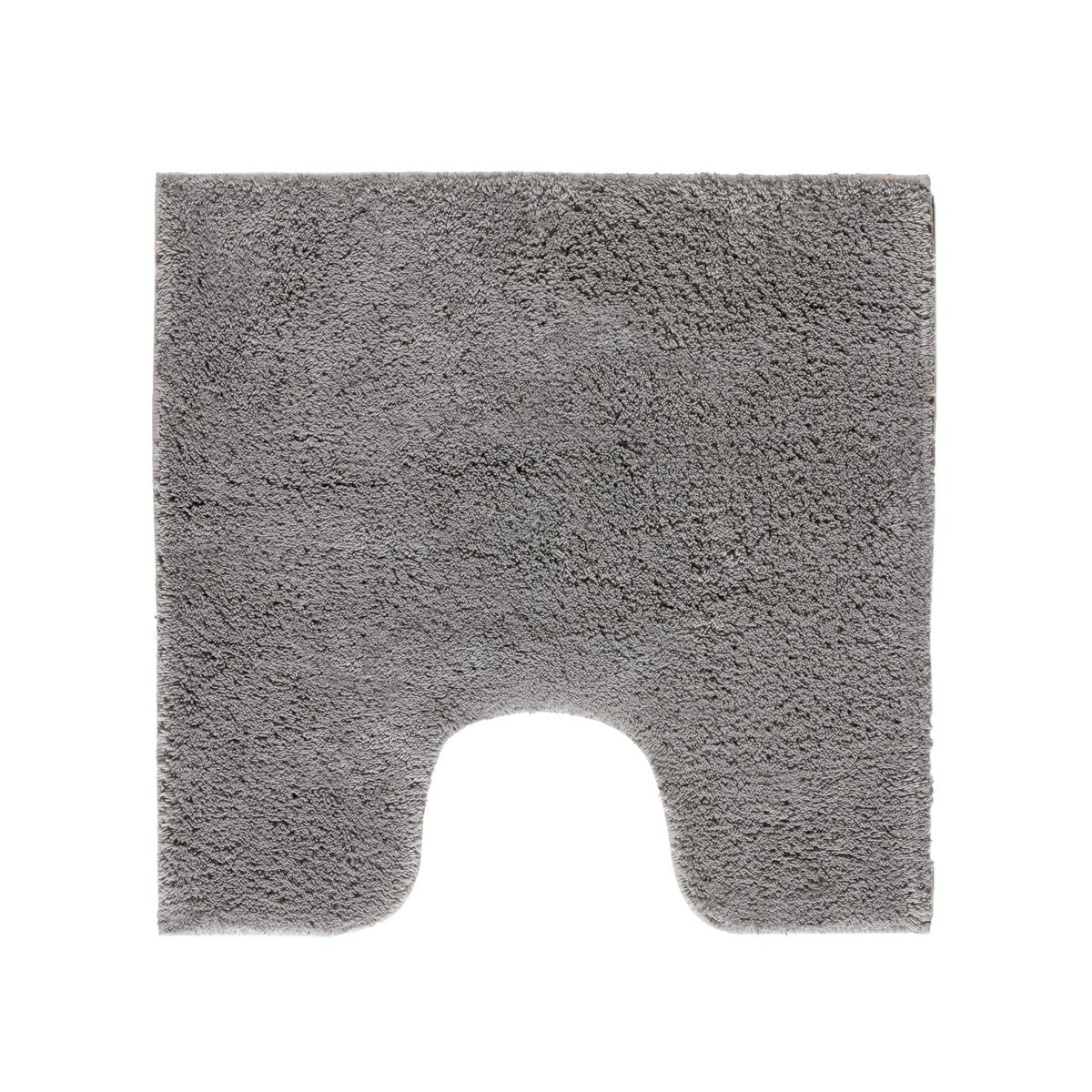 Toiletmat 59x59 cm katoen slategrey