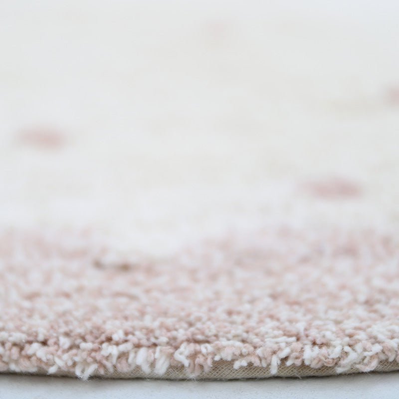 Kinderkleed rond 110 cm katoen stippen