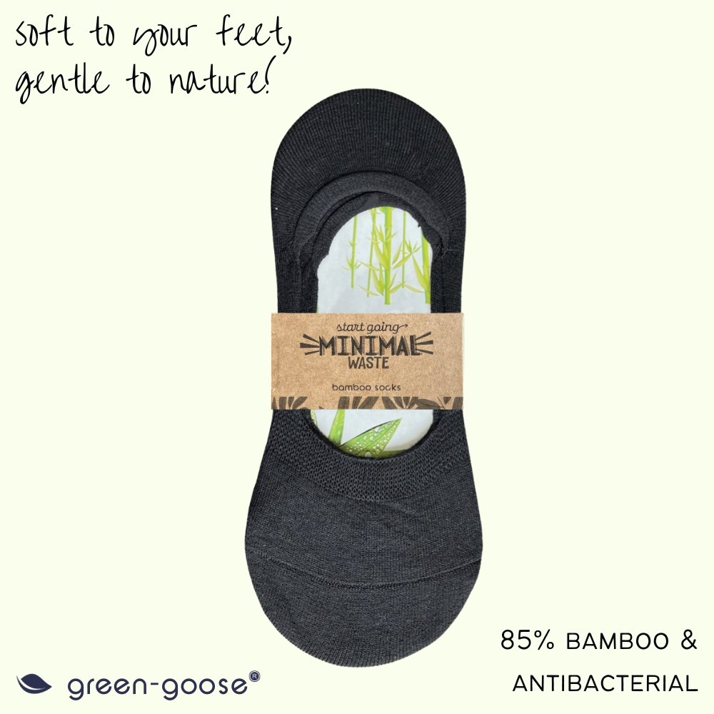 Bamboe footies dames 5 paar maat 35-39 multicolor