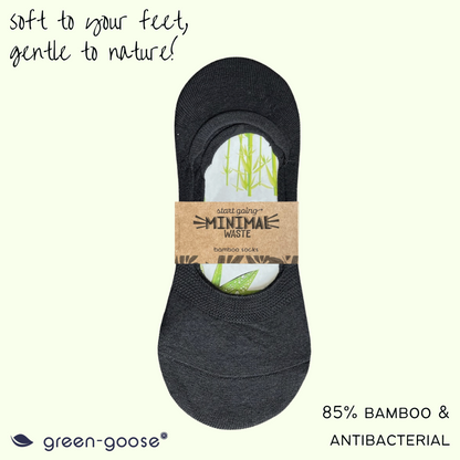 Bamboe footies dames 5 paar maat 35-39 multicolor