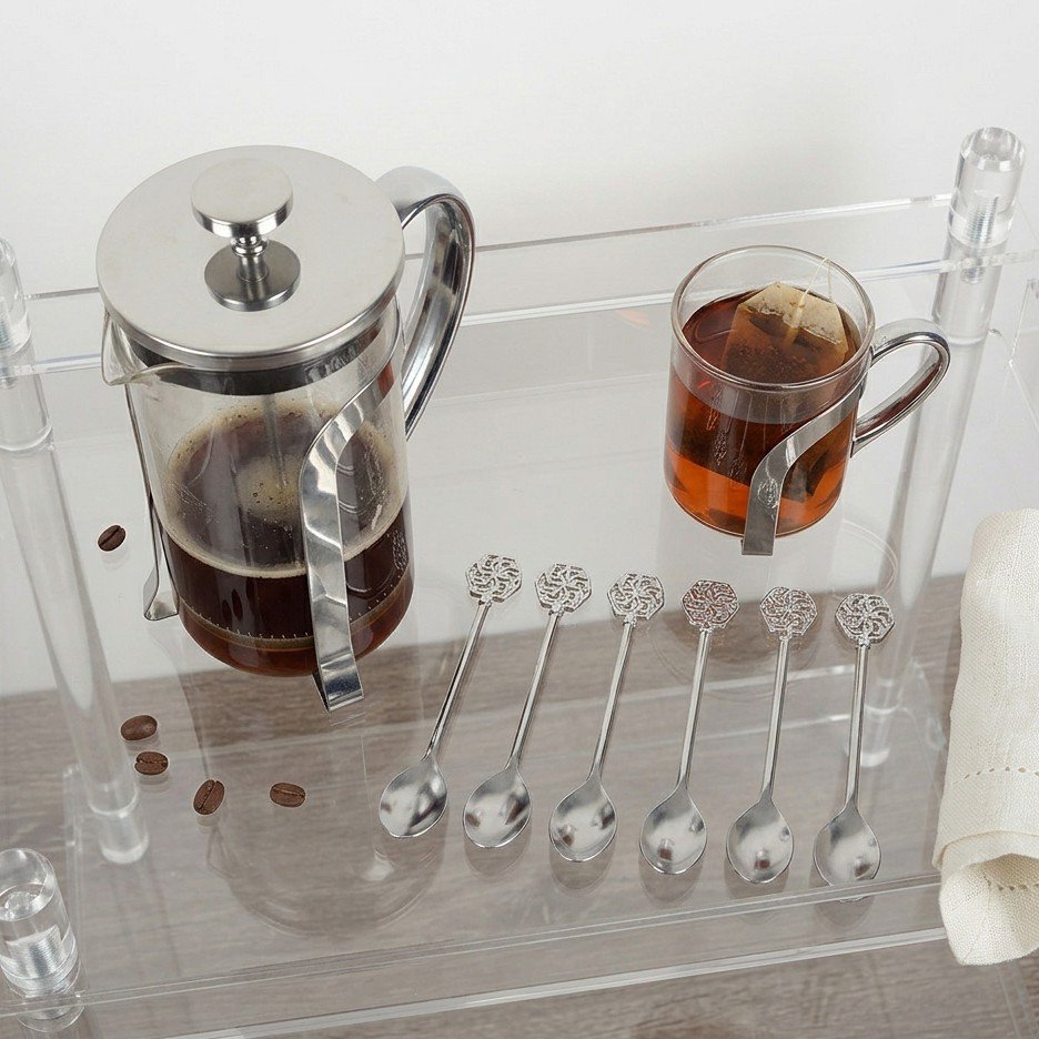 Arabische Silver Silver Suppets - veel van 6