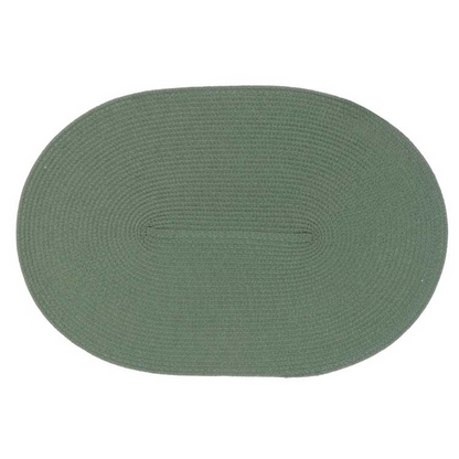 Placemat ovaal 30x45 cm polyester