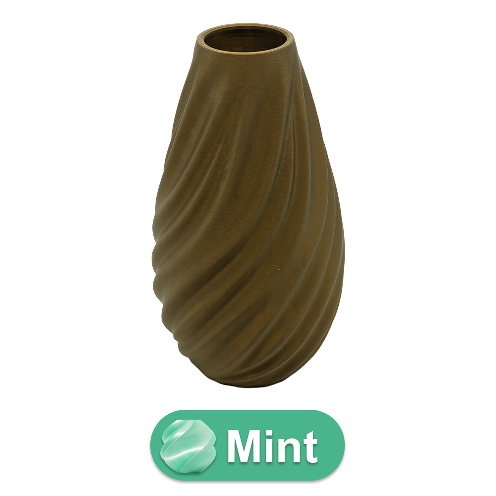 3D vaas PLA 30 cm zwart