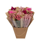 Gedroogde bloemen 50 cm roze