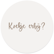 Wall circle, cookie with it, soft white