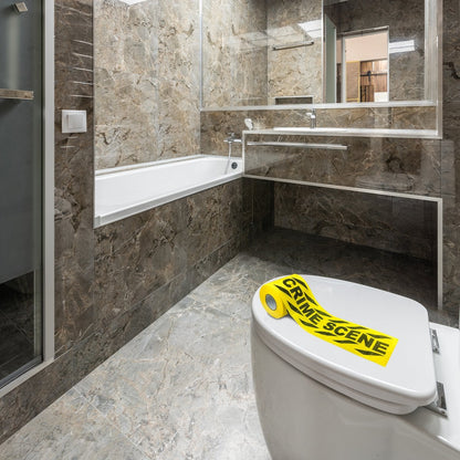 WC-papier Crime Scene geel