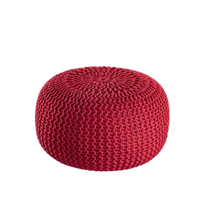 Pouf Ø45x30 cm gerecycled plastic