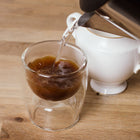 Espressokop 2-in-1 omkeerbaar keramiek glas