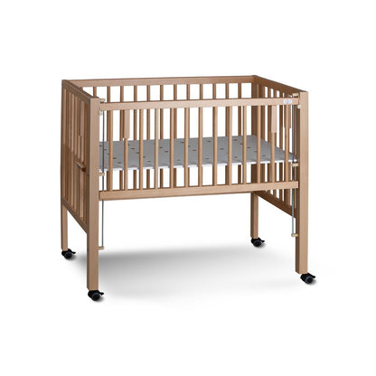 tiSsi® MAXI BOXSPRING bedside cot natural 90x50 cm