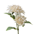Artificial Flower 62 cm White Plastic Artificial Plant