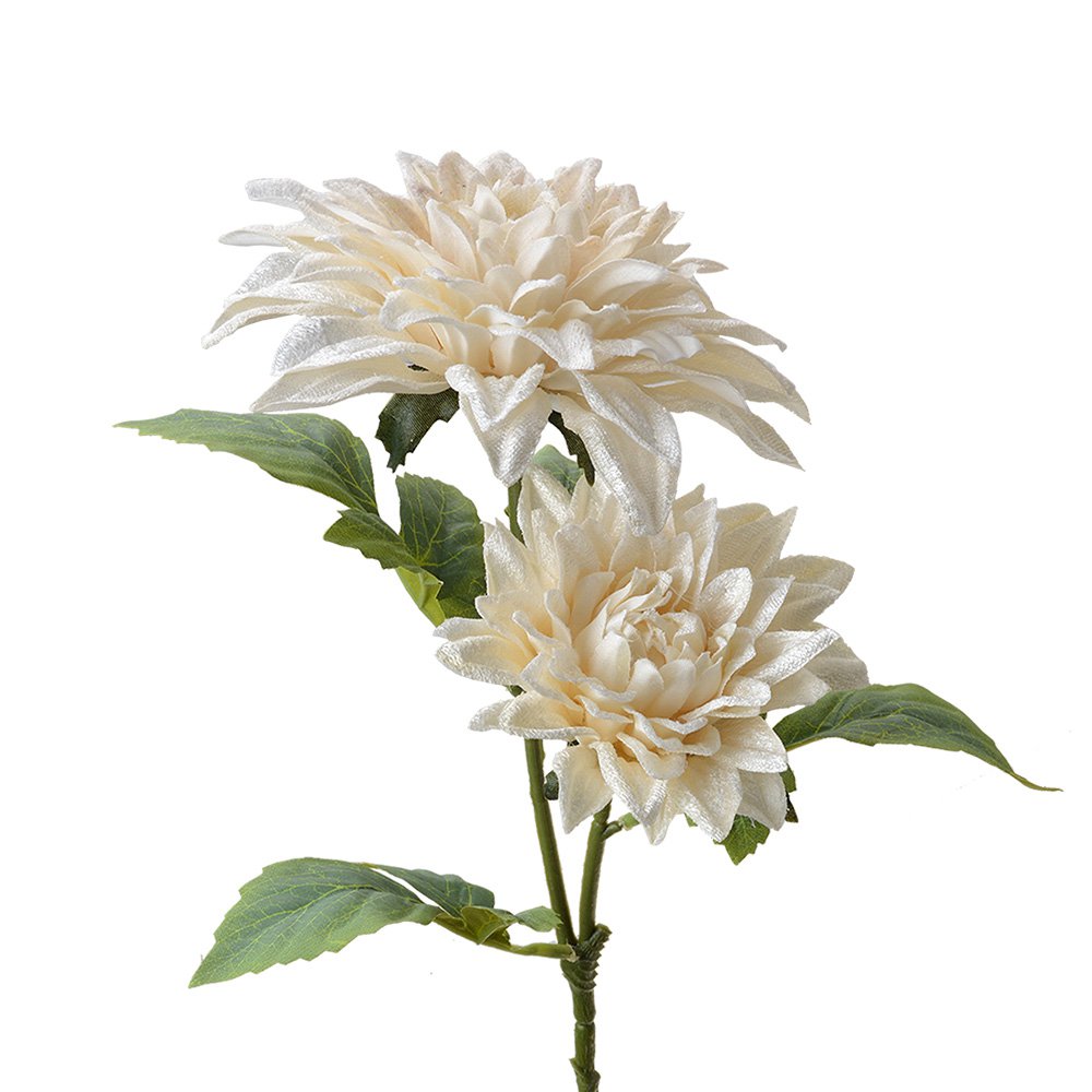 Artificial Flower 62 cm White Plastic Artificial Plant