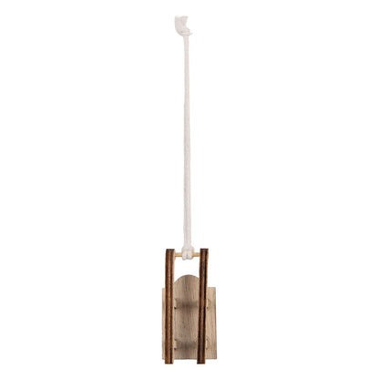 Kersthanger Slee 3x2x6 cm Beige Hout