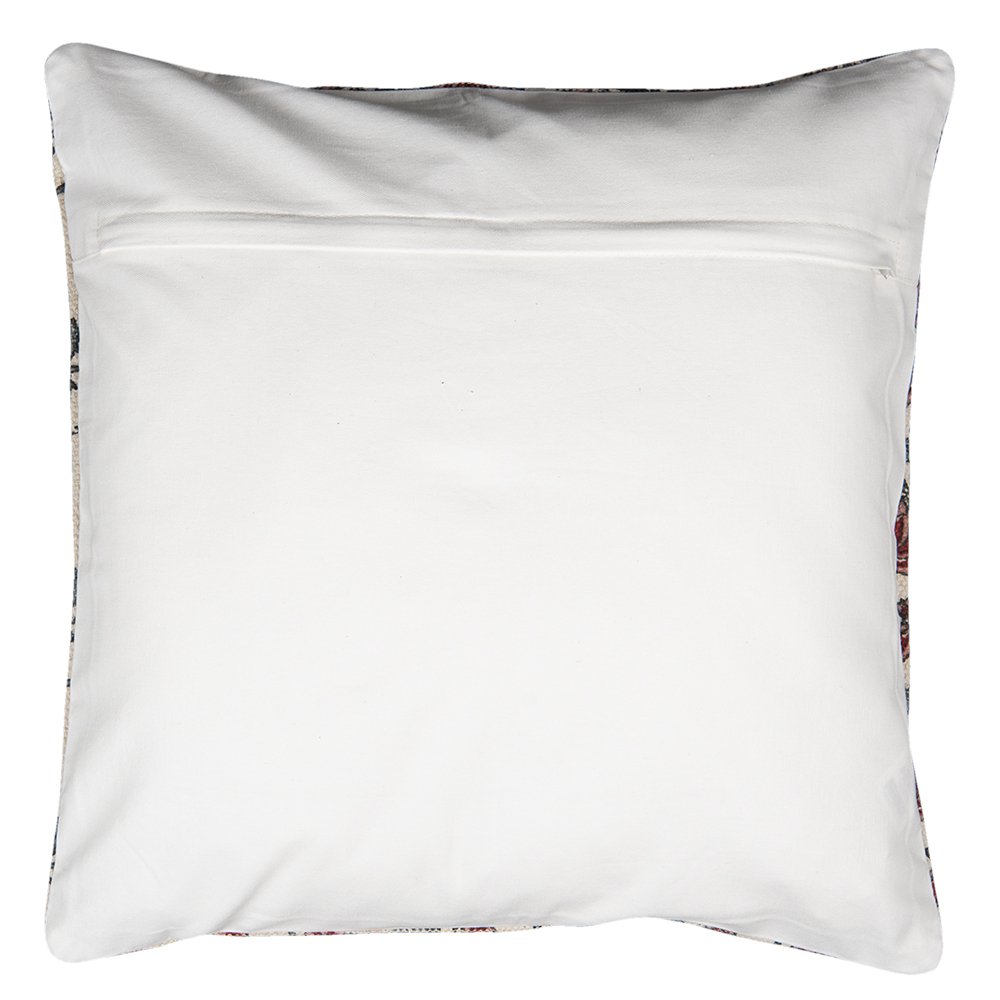 Kussenhoes 50x50 cm rood katoen