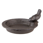 Vogelvoederbak 16x18x9 cm bruin ijzer