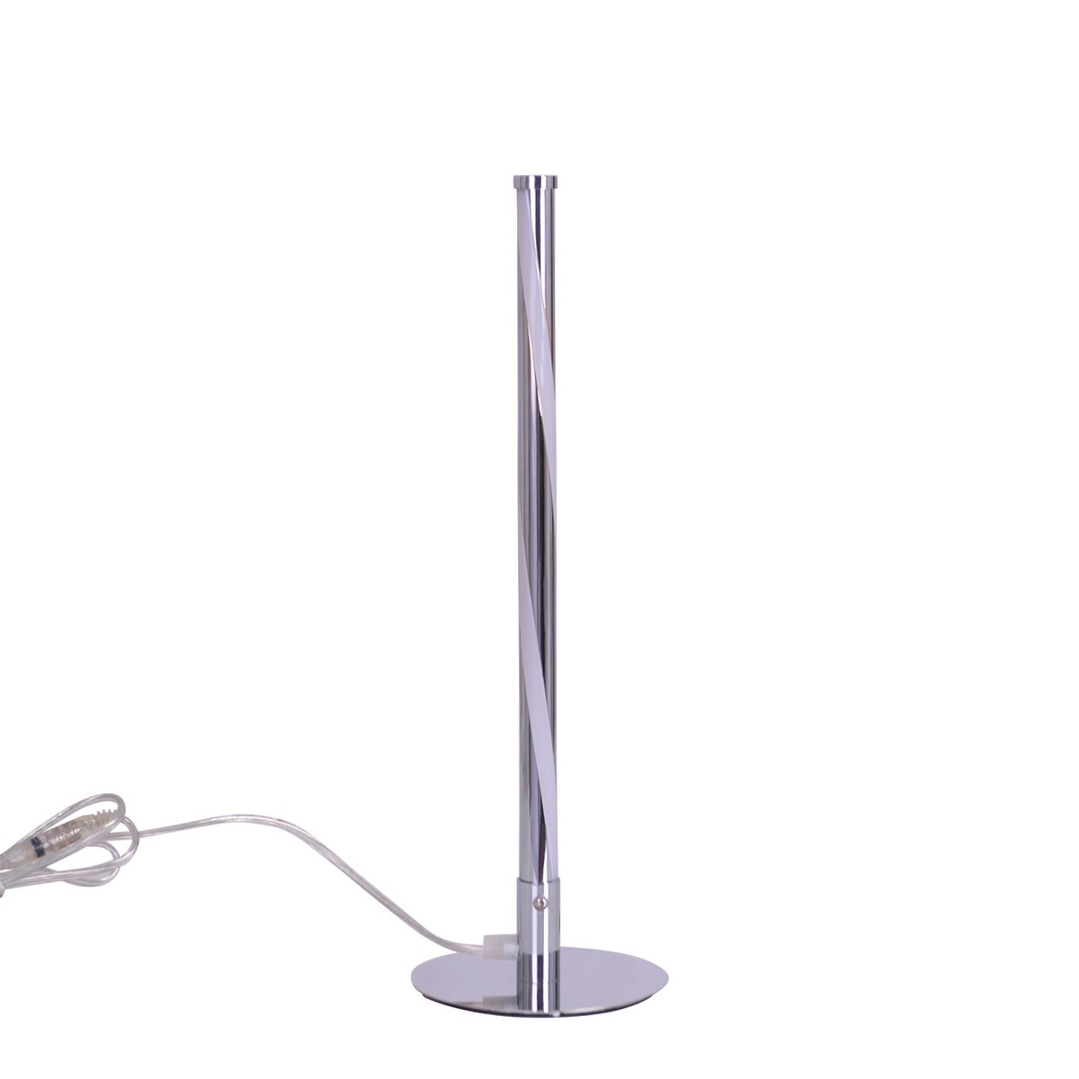 LED tafellamp Twist 40 cm metaal acryl