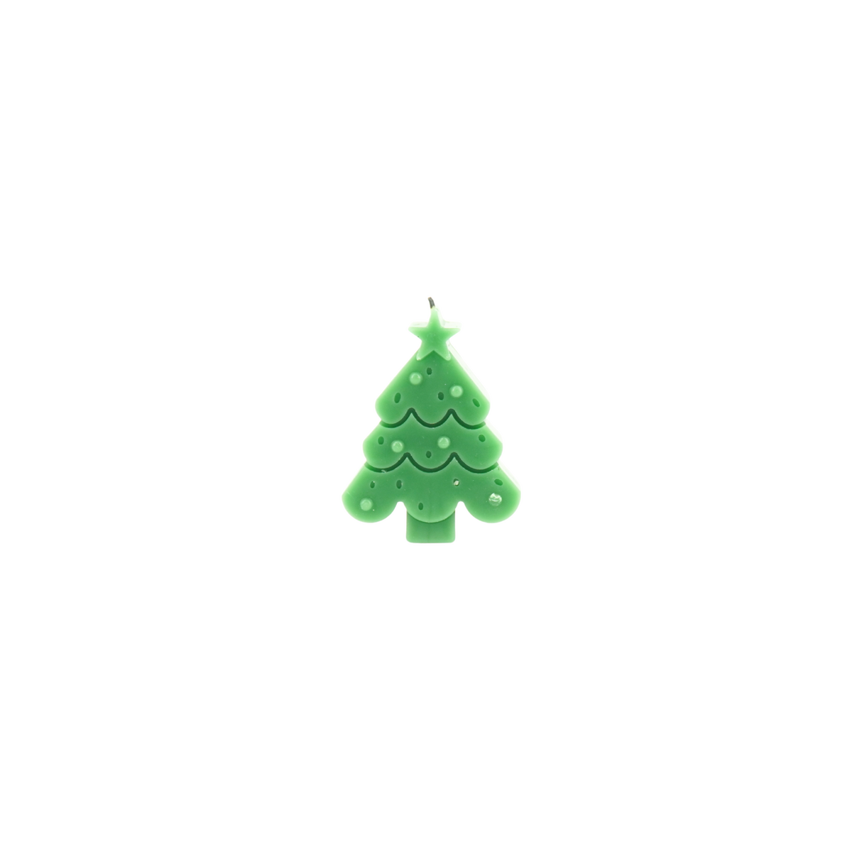 Kerstboomkaars groen 70 gram