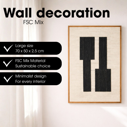 Wanddecoratie  Zwart