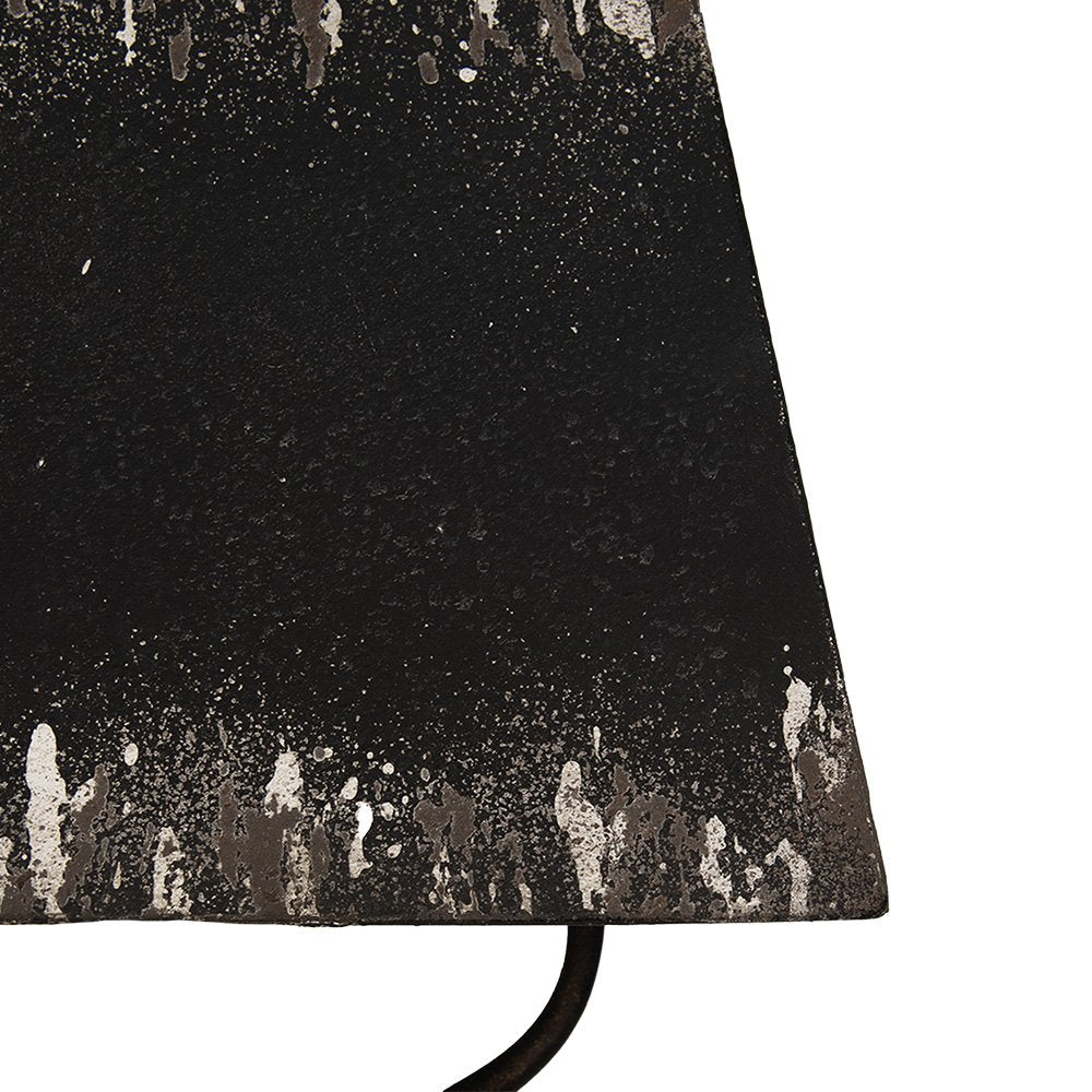 Wandlamp 124x55x28 cm ijzer zwart E27