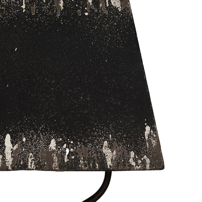 Wandlamp 124x55x28 cm ijzer zwart E27