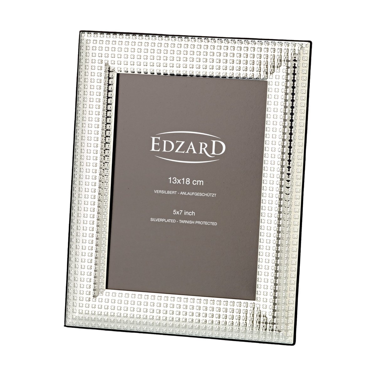 Fotolijst 13x18 cm staal zilver
