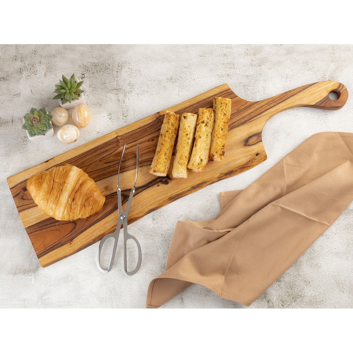 Servingbord Houten Bord Odin 70x20cm Acacia Massief Set