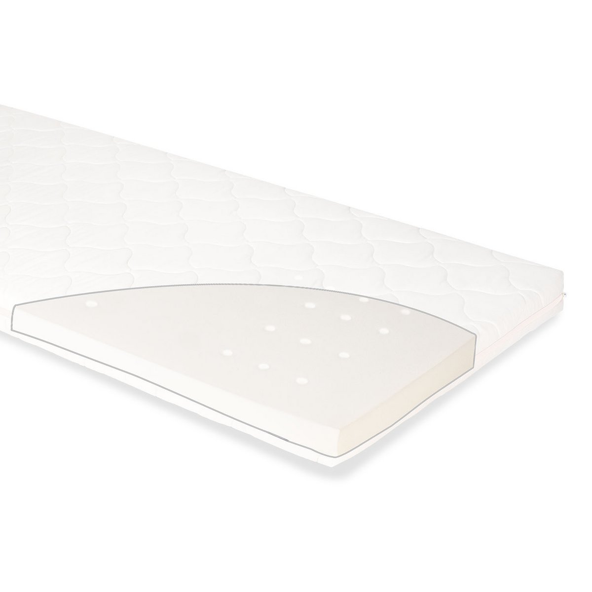 Mattress for "Luna Up" co-sleepers, small, 120 x 60 cm