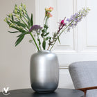Vaas Artic S zilver Ø21xH29 cm glas
