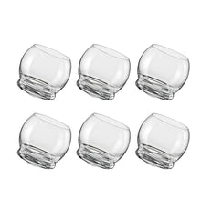 Transparent tumbler glasses 390 ml - lot of 6