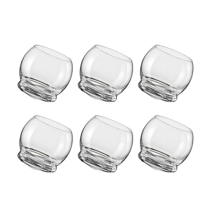 Whiskyglas 390 ml set van 6 transparant
