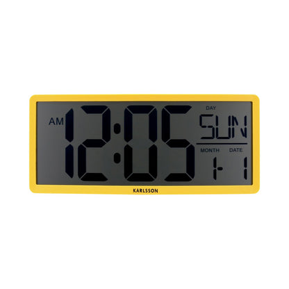 Wandklok tafelklok LCD retro
