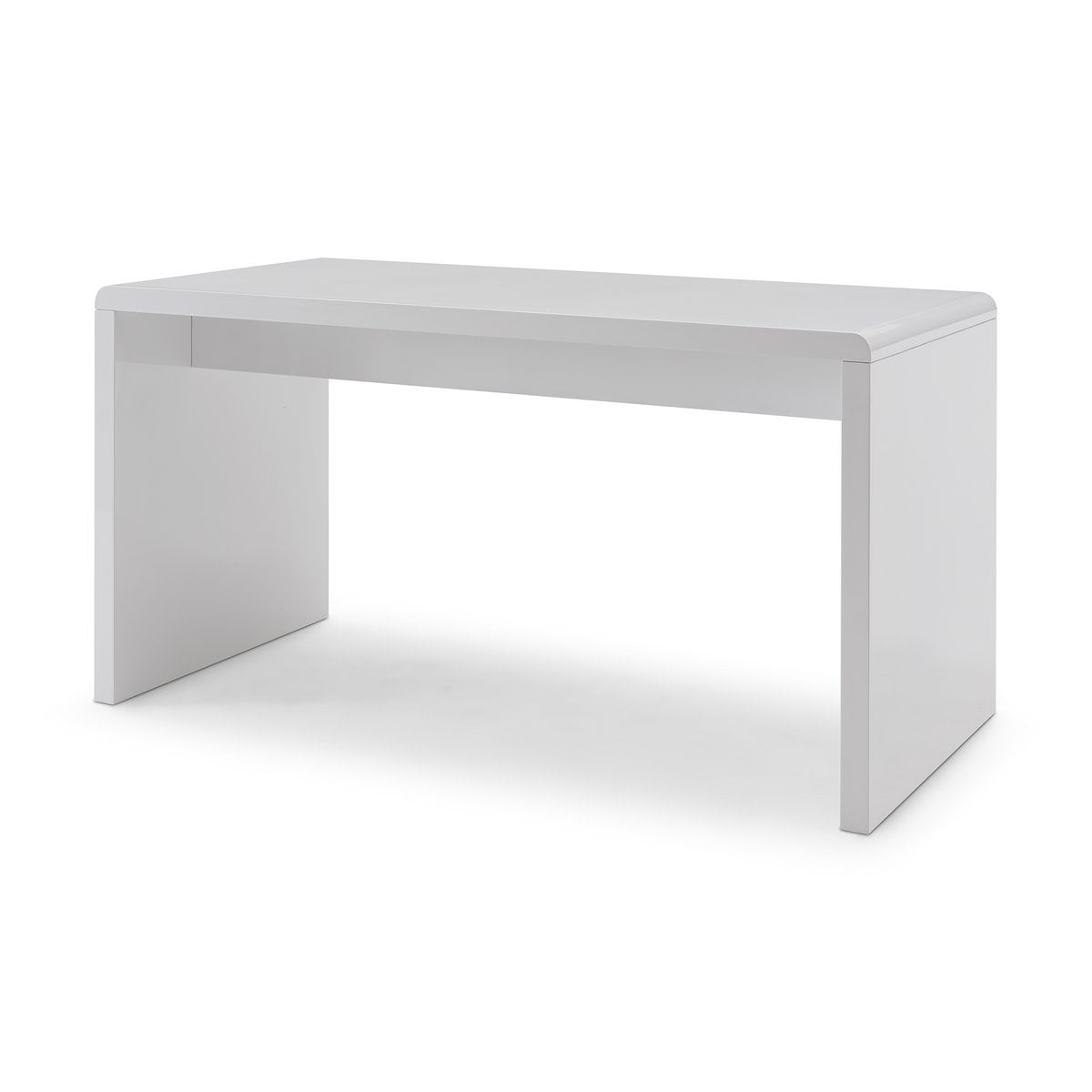 Bureau 160x70x75 cm wit MDF hoogglans