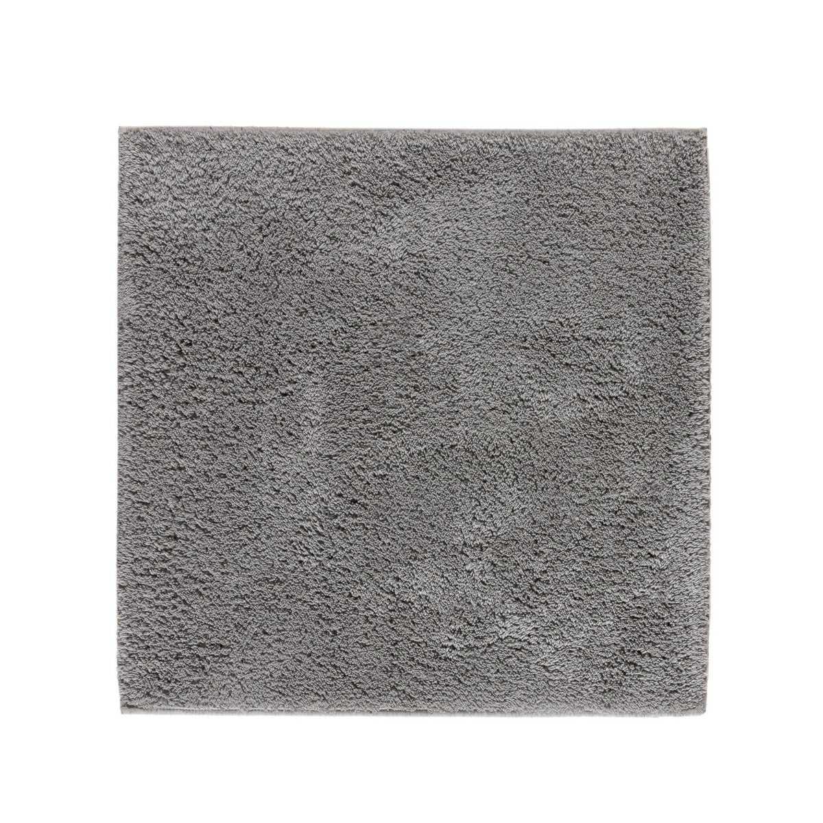 Bidetmat 60x60 cm katoen slategrey anti-slip