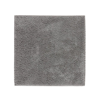 Bidetmat 60x60 cm katoen slategrey anti-slip