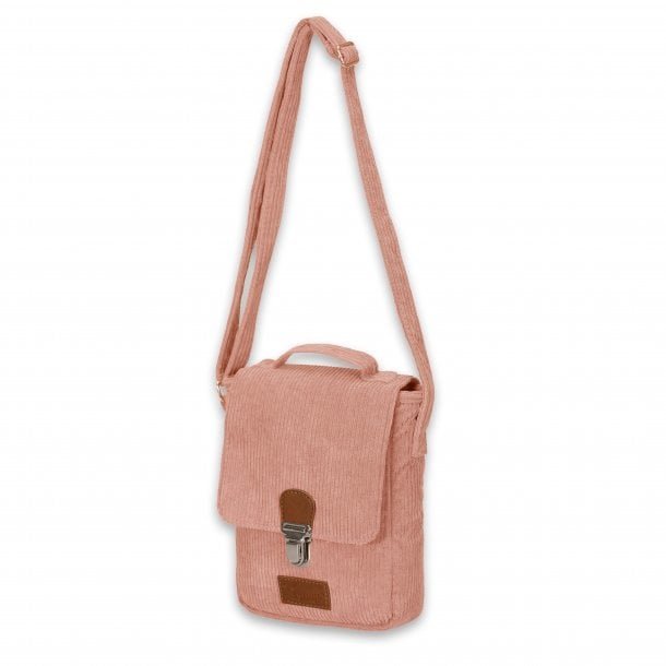 Crossbody tasje 17x20x6.5 cm corduroy blush