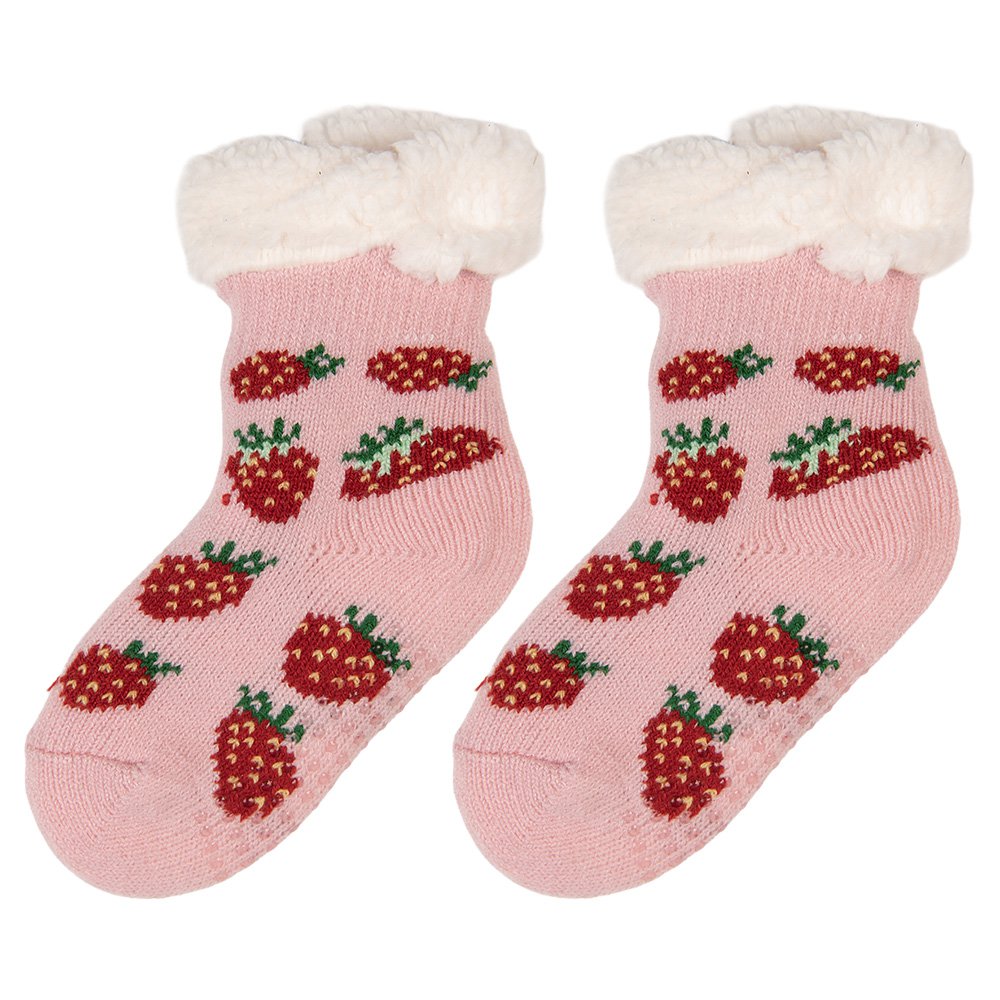 Babysokken roze 0-24 maanden synthetisch
