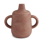Siliconen beker 140 ml rood mix
