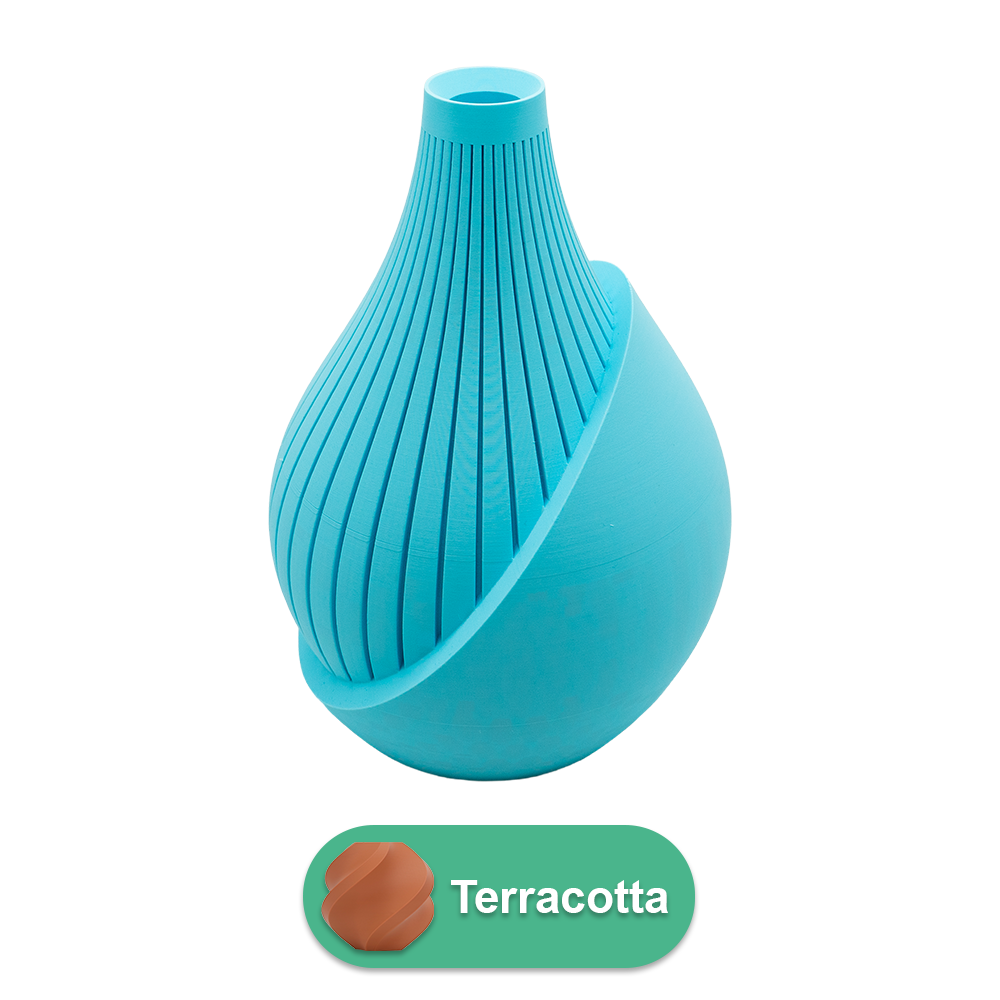 Elodie 3D vase - 3D printed vase - Sustainable PLA - Suitable for artificial flowers
