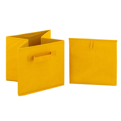 Opbergboxen 26x26x26 cm set van 6 polypropyleen