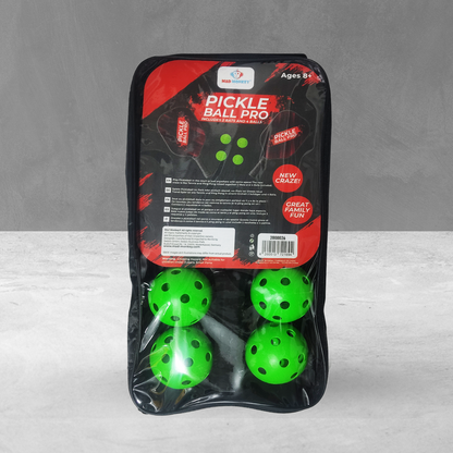 Pickleballset 2 rackets 4 ballen