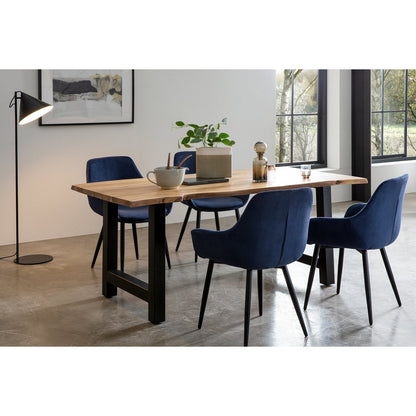 Eettafel acacia 180x90x76.5 cm massief hout