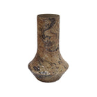 Vaas mozaïek marmer 20x31 cm bruin