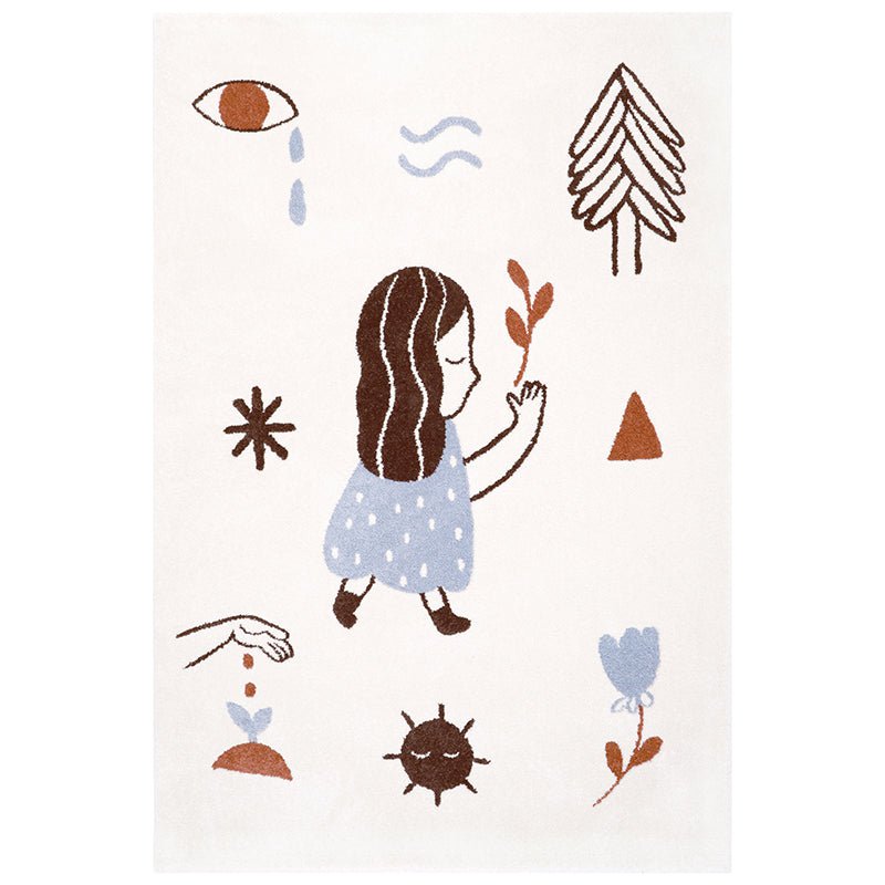 LOVE by Marta Abad Blay children's rug