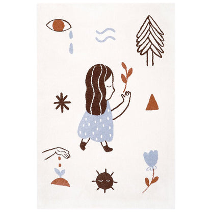 LOVE by Marta Abad Blay children's rug