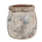 Bloempot Ø 14x14 cm terracotta beige blauw